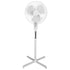 Optimus F-1650Wh 16" Oscillating Stand Fan - White Image 1