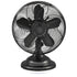 Optimus F-6212A Retro Oscillating Table Fan 12-Inch oscillation 3-Speed 60-Watt Image 1