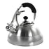 Megachef Mgktl-1070 2.7 Liter Stovetop Whistling Kettle In Brushed Silver Image 1