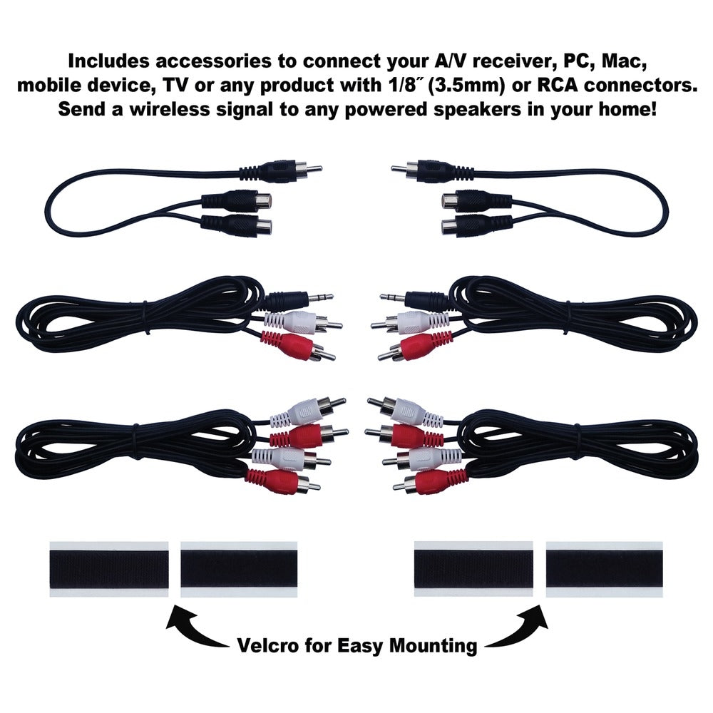 Bic America Wtr-Sys Wireless Audio 4-Channel