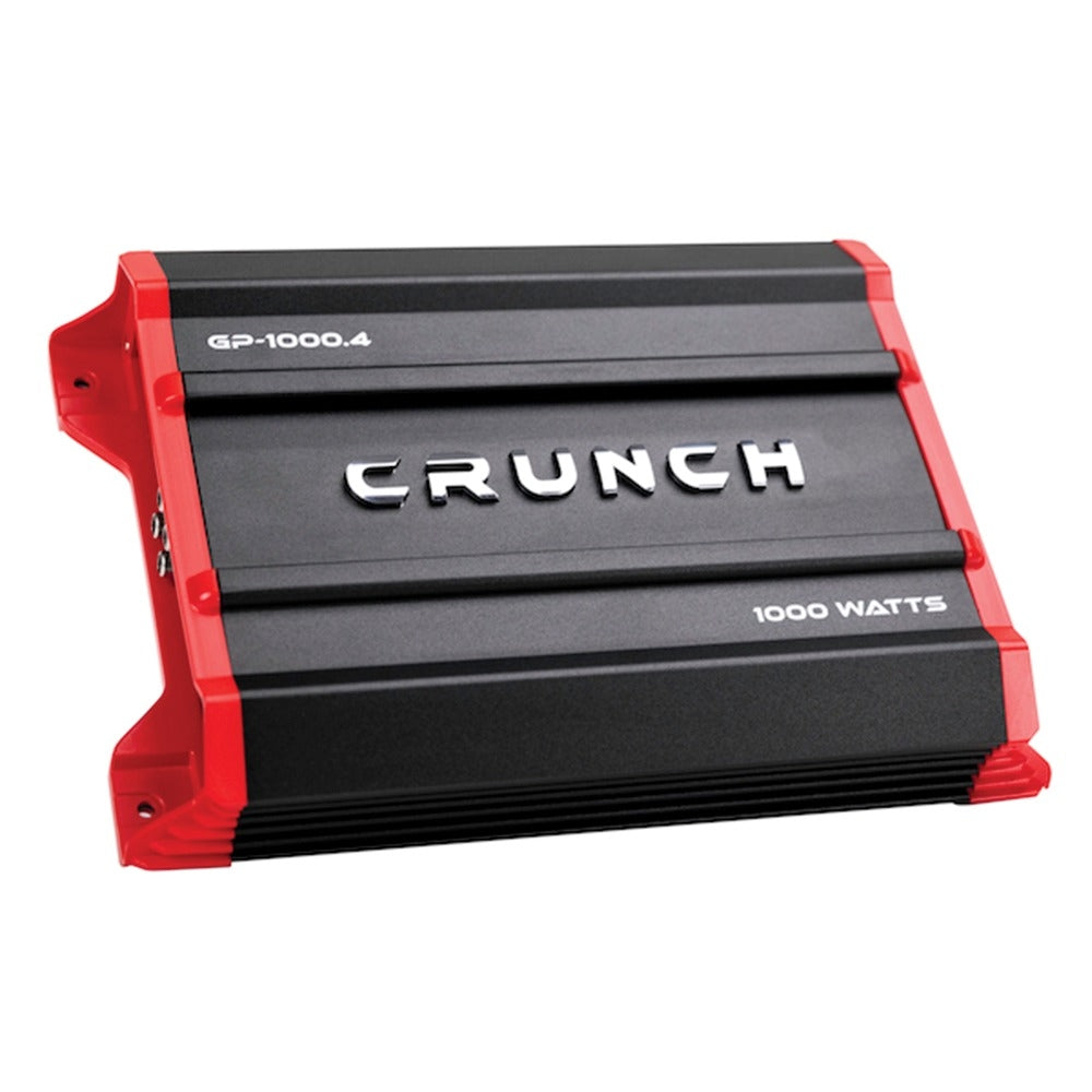 Crunch GP-1000.4 Ground Pounder 4 x 125 @ 2 Ohms 250 2 500 Watts Bridged Car Amplifier