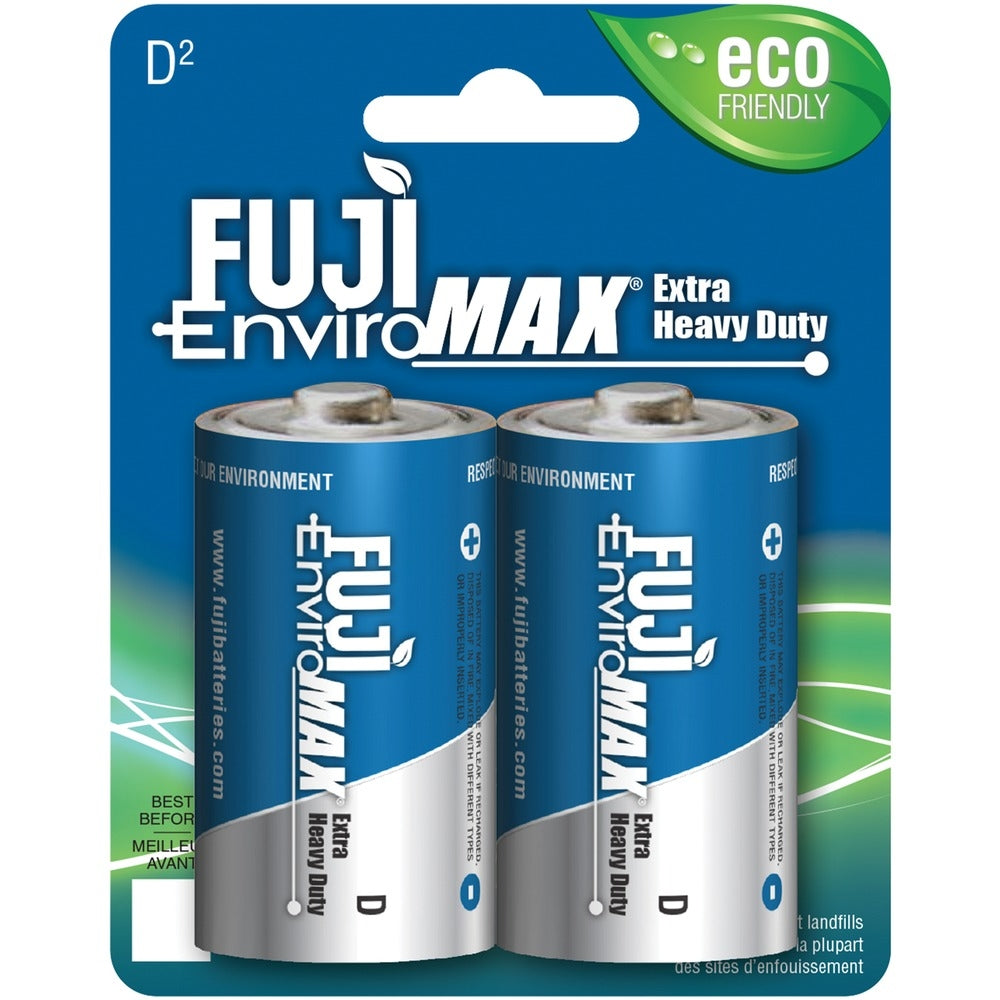 Fuji 3100BP2 D Extra Heavy-Duty Batteries 2Pk