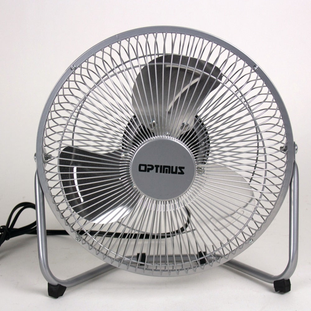 Optimus F-4092 9 In. Industrial Grade High Velocity Fan Painted Grill