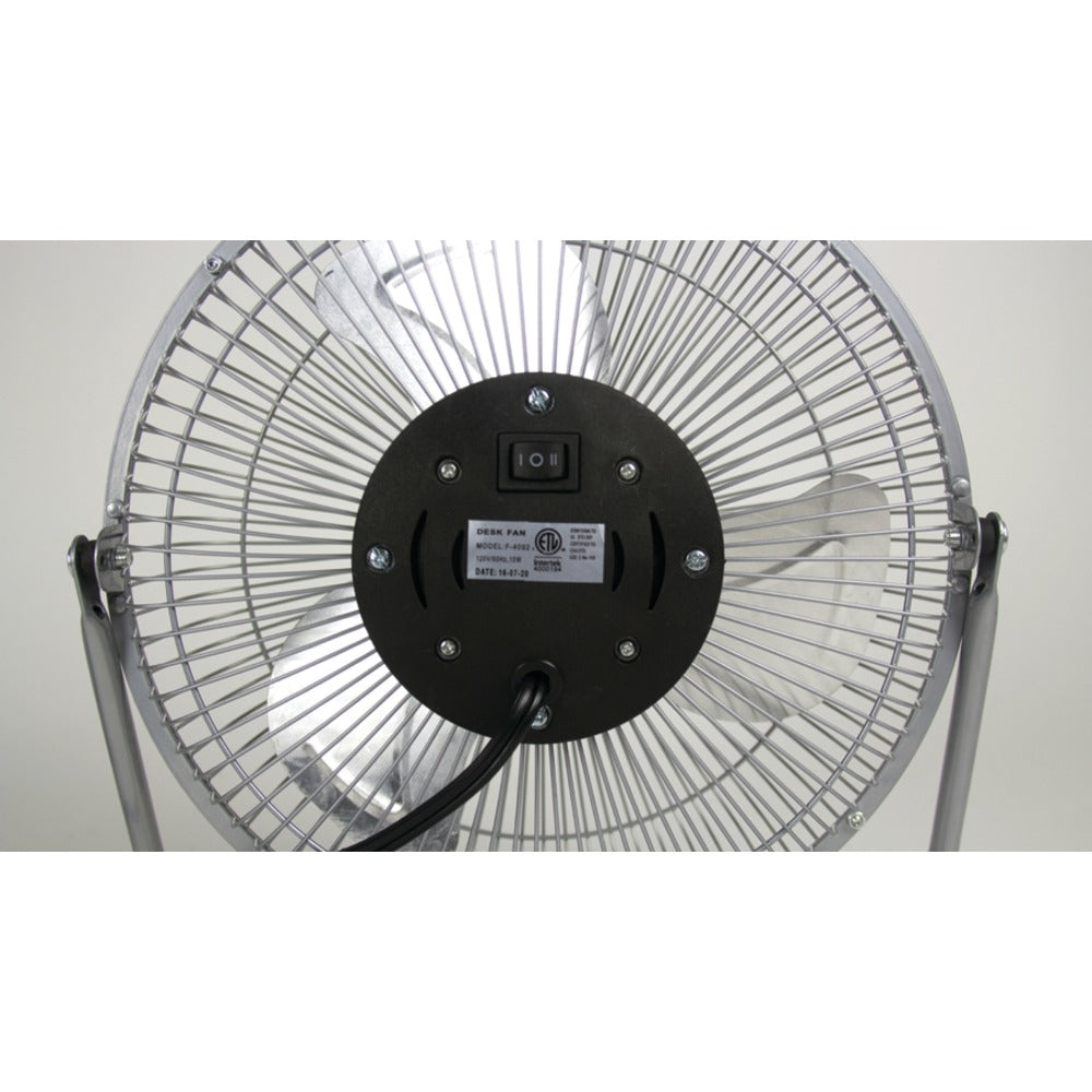 Optimus F-4092 9 In. Industrial Grade High Velocity Fan Painted Grill