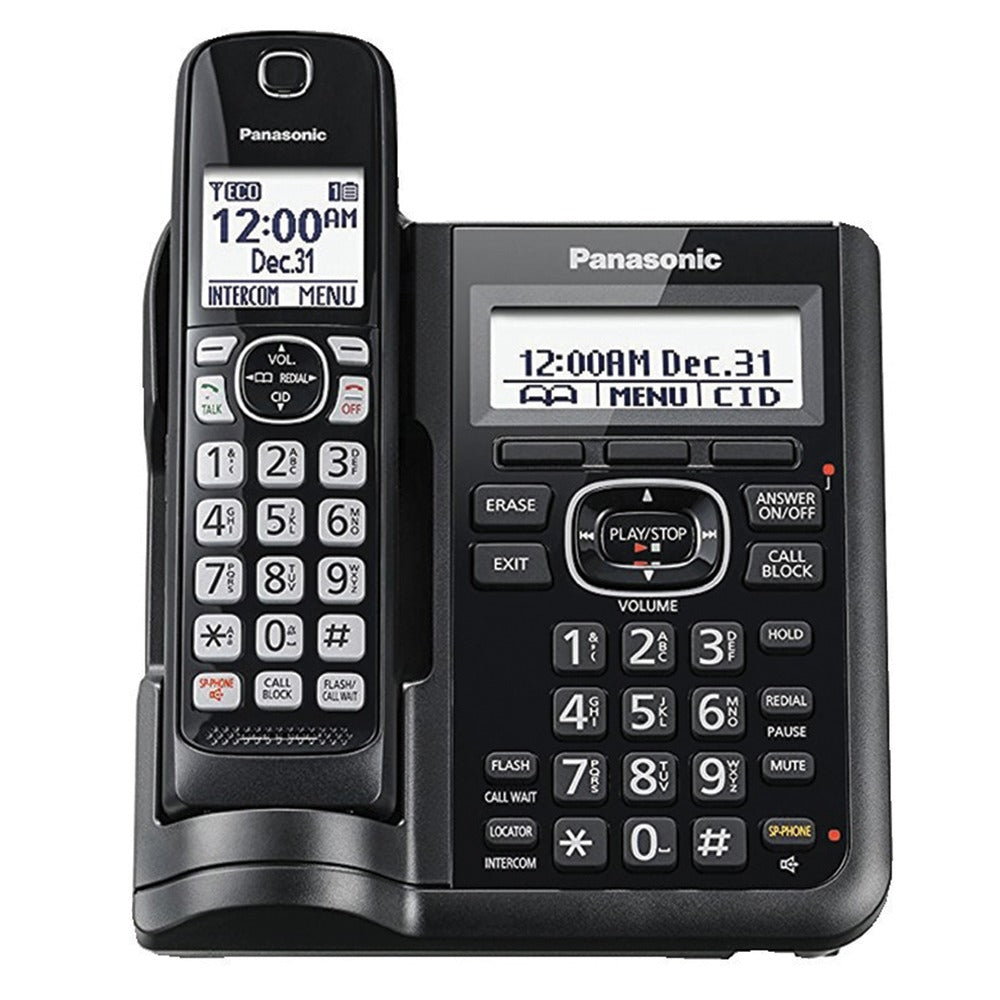 Panasonic Kx-Tgf544B 4Hs Cordless Telephone- Itad- Dk- Black