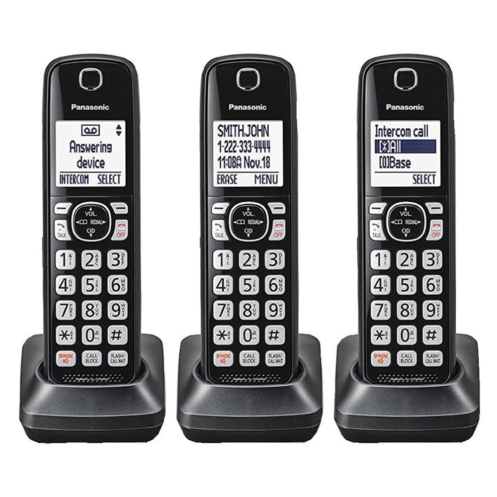 Panasonic Kx-Tgf544B 4Hs Cordless Telephone- Itad- Dk- Black