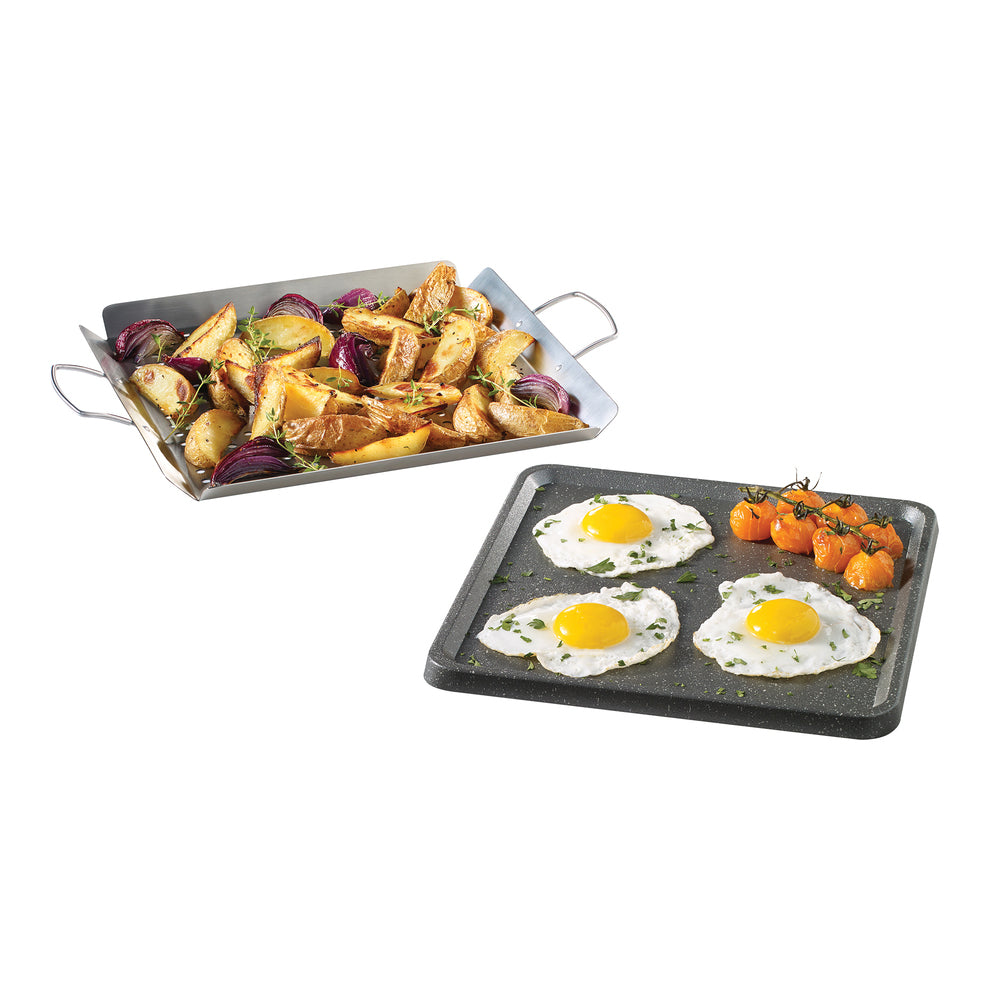 The Rock By Starfrit 034630-004-0000 2Pc Bbq Set