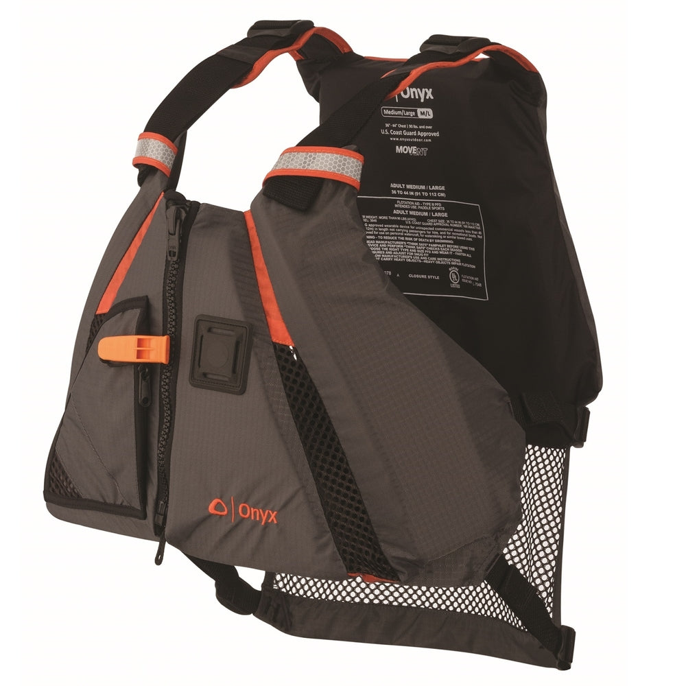 Onyx Outdoor 122200-200-040-14 Movevent Dynamic Paddle Sports Life Vest M/L Image 1