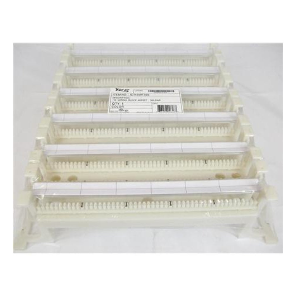 ICC IC110WF300 110 Wiring Block - 300 Pair Cat 5E Image 1