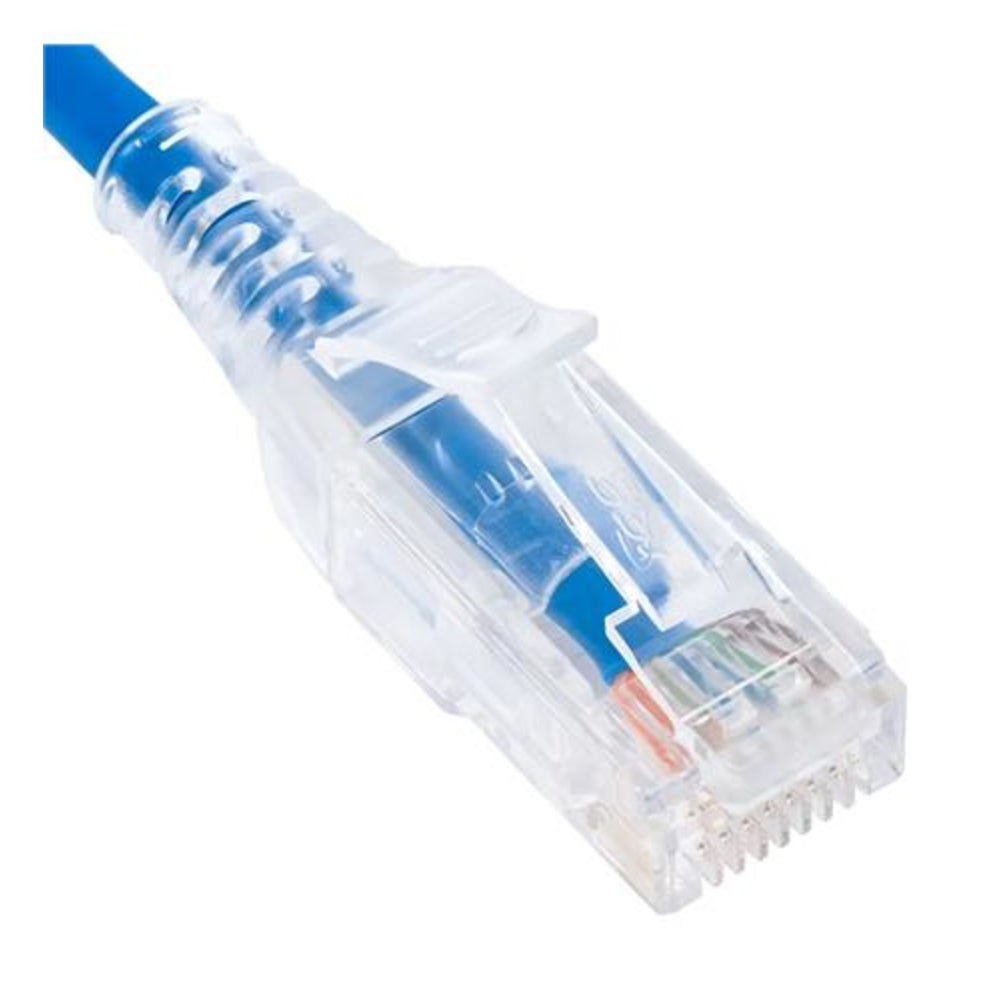 Icc Icpcsh20Bl Patch Cord- Cat 6 Slim Clear Sr 20Ft Bl Image 1