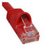 Icc ICPCSJ01RD Patch Cord - Cat 5e - Molded Boot - 1' Red Image 1