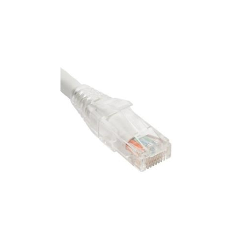 ICC ICPCSP25WH Cat5E Patch Cord 25Ft. White Low Profile Image 1