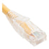 ICC ICPCST03YL Patch Cord Cat 6 Clear Boot Yellow 3Ft. Image 1