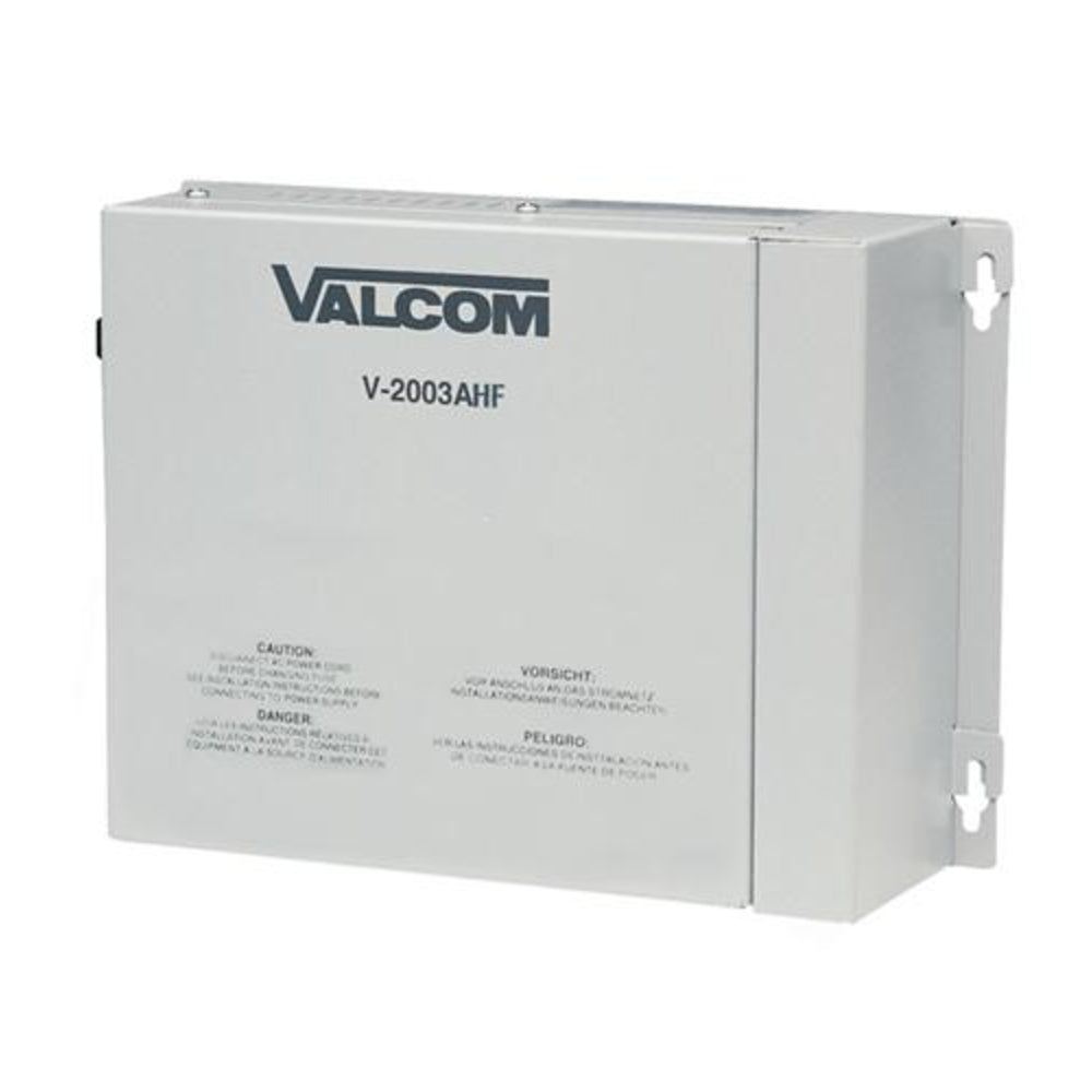 Valcom V-2003AHF Page Controls 3-Zone Talk-Back Power And Tone Generator Image 1