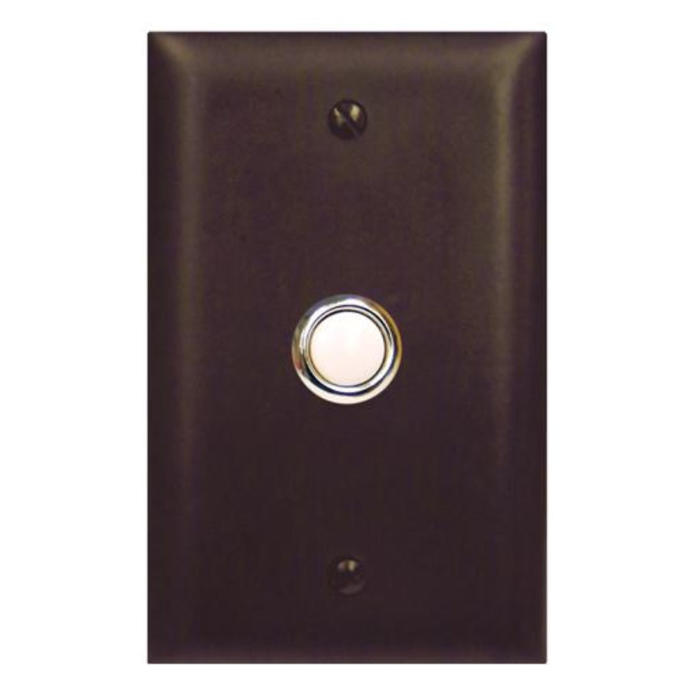 Viking Electronics Db-40-Bn Door Bell Button Panel In Bronze Image 1