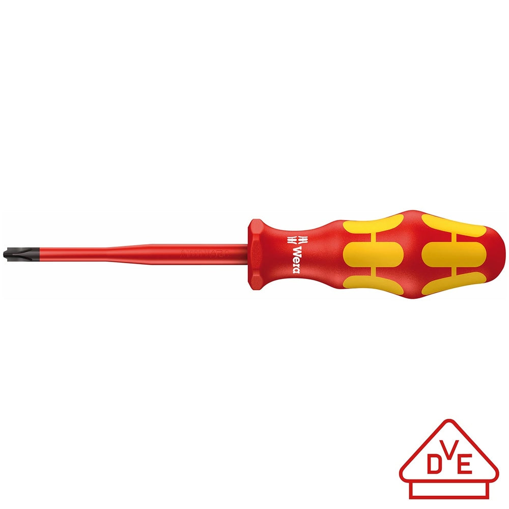 Wera 05006455001 VDE Insulated Phillips/Slotted Screwdriver #1 x 80mm Image 1