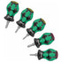 Wera 05008870001 Stubby Screwdriver Set 5 Piece Set Image 1