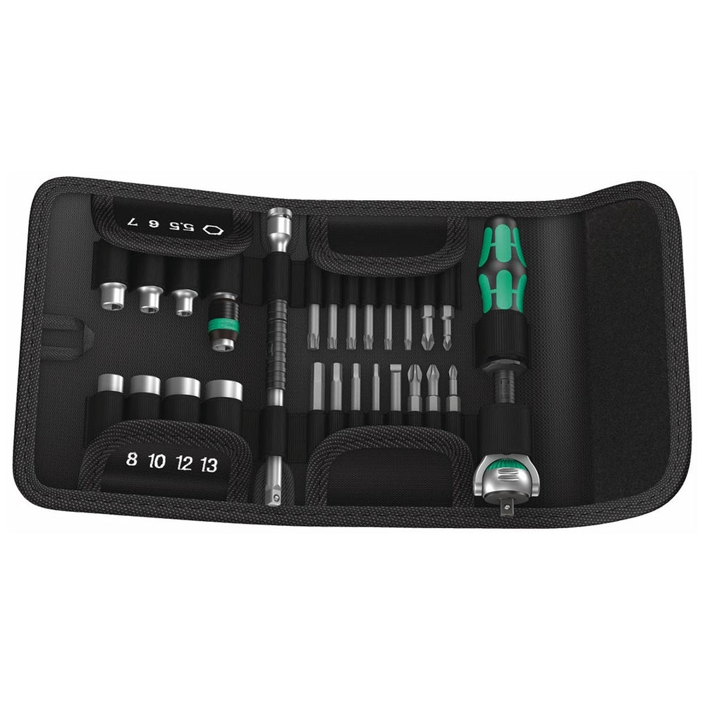 Wera 05 051045 001 1/4" Drive Speed Ratchet Set - 26-Piece Set Image 1