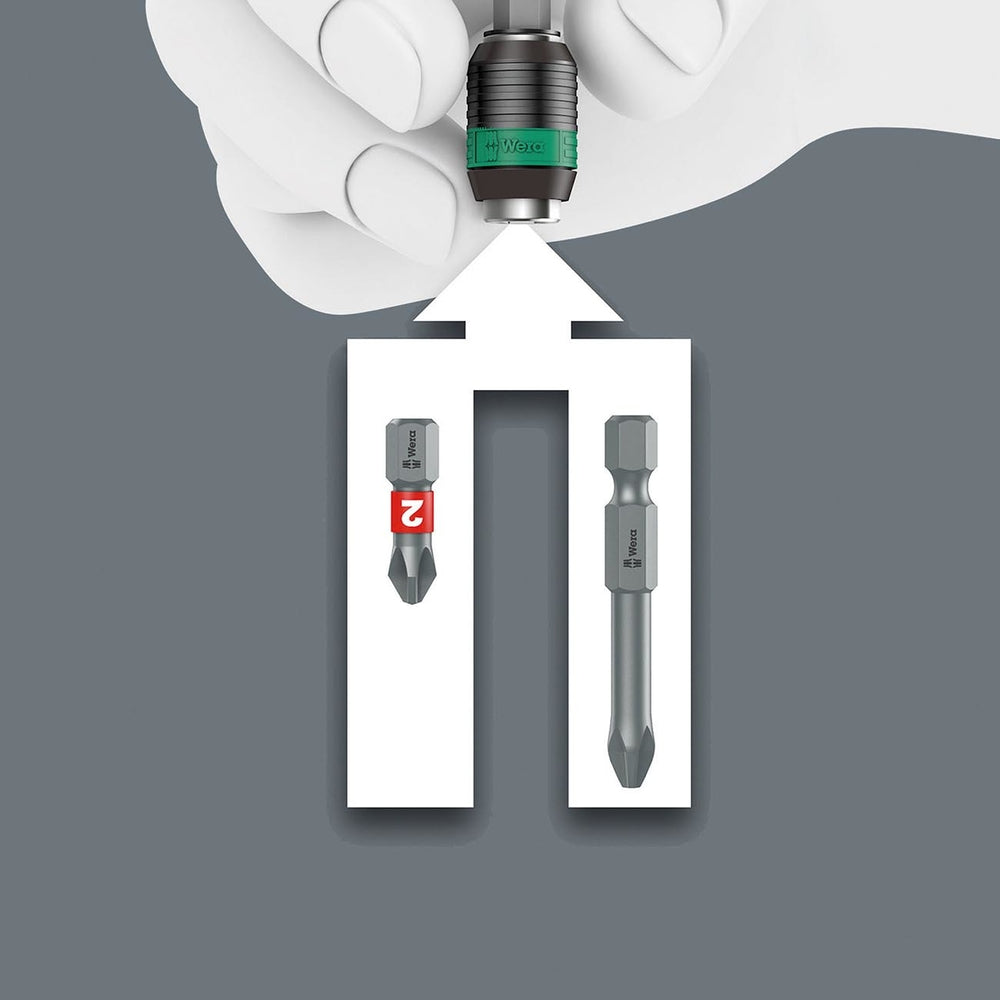 Wera 05073540001 Kraftform 816 R Sb Hexagon Premium Plus Bitholding Screwdriver