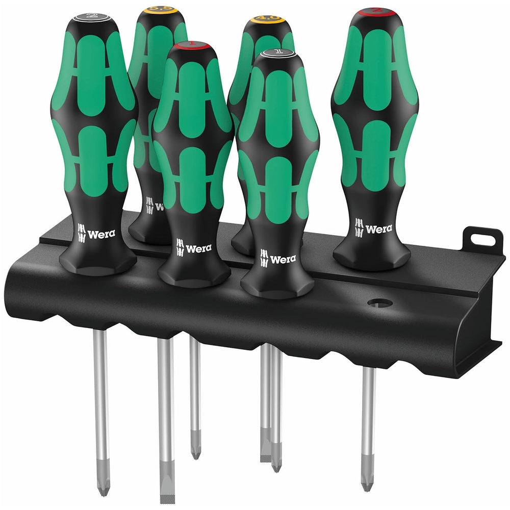 Wera 05105622001 Screwdriver Set Kraftform Plus Lasertip 6-Piece Image 1