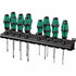 Wera 05 105630 001 Kraftform 16-Pc Screwdriver Set with Racks