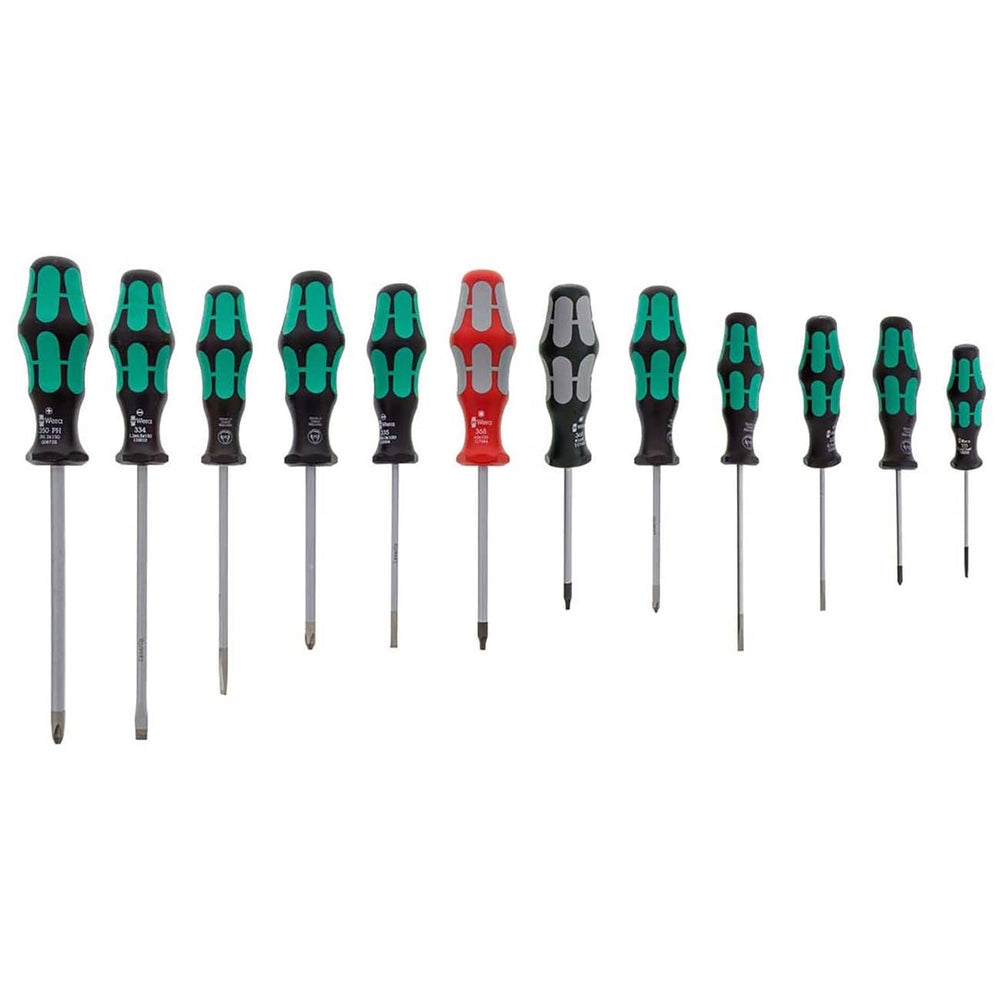 Wera 05 347901 001 Kraftform Plus Screwdriver Set 12-Piece Set