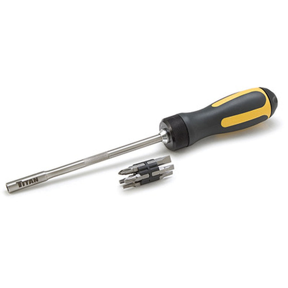 Titan 12220 Ratcheting Screwdriver Bits Image 1