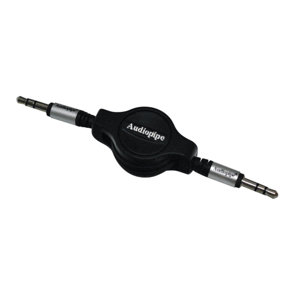 Nippon AIQR35353 Audiopipe 3.5mm Jack Plug 3ft Retractable Cable Image 1