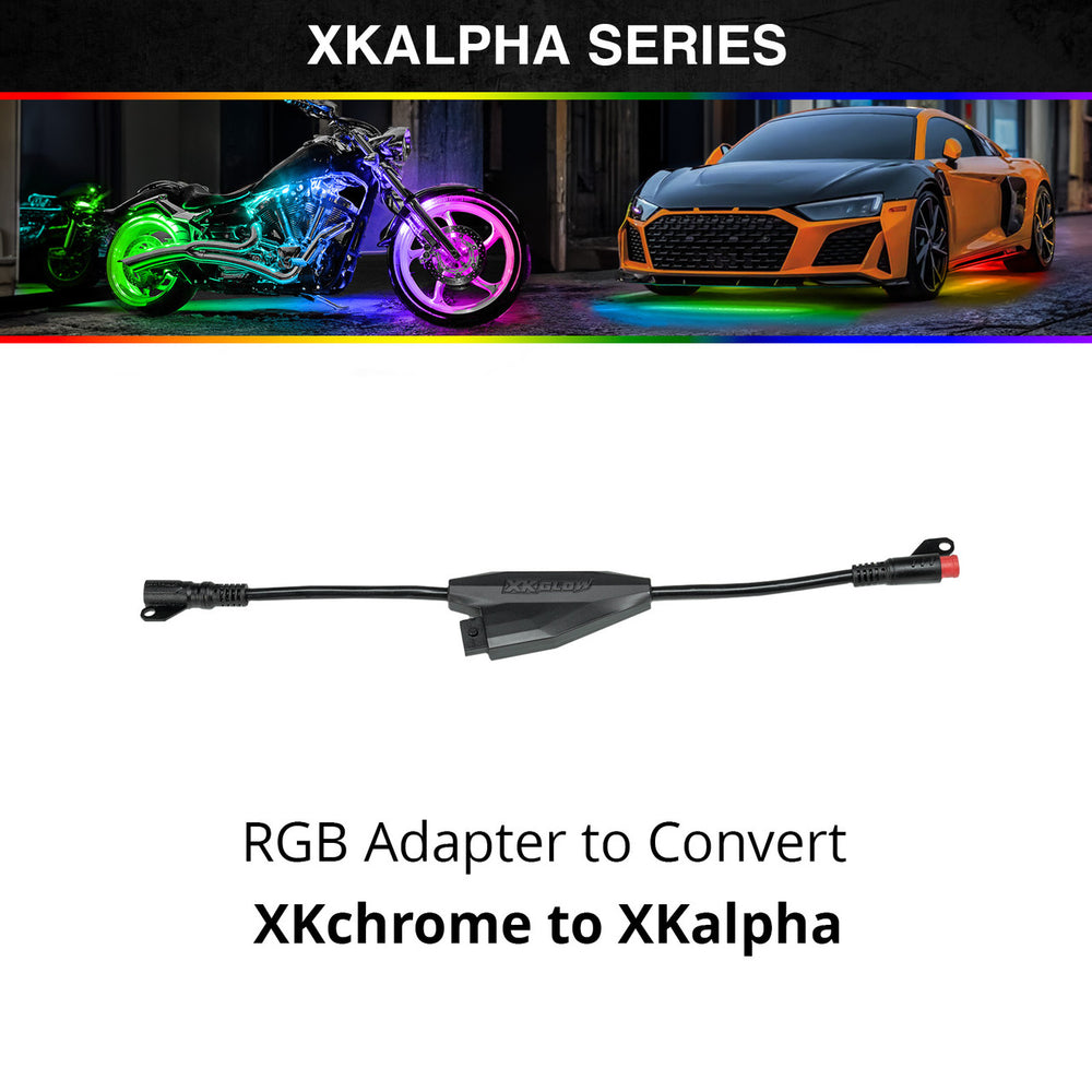 Xkglow Ap-Adpt Xkchrome To Xkalpha Conversion Kit Rgb Adapters Image 1