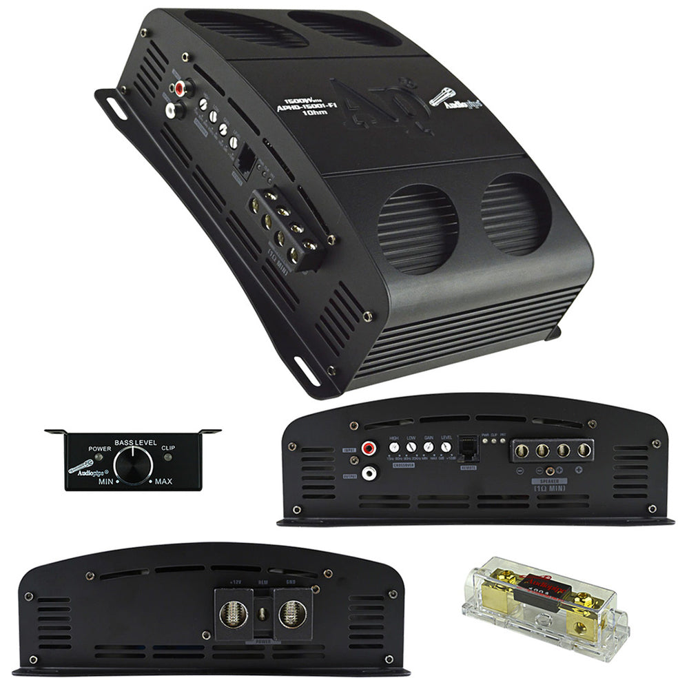 Audiopipe APHD-15001-F1 Class D Amplifier 1500W Image 1