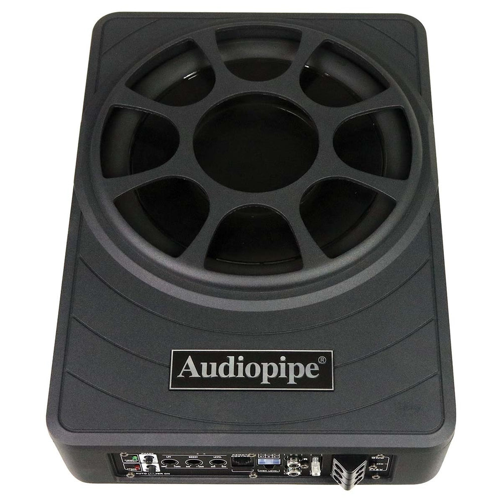 Audiopipe APLP-1030 10" Low Profile Amplified Subwoofer 500W