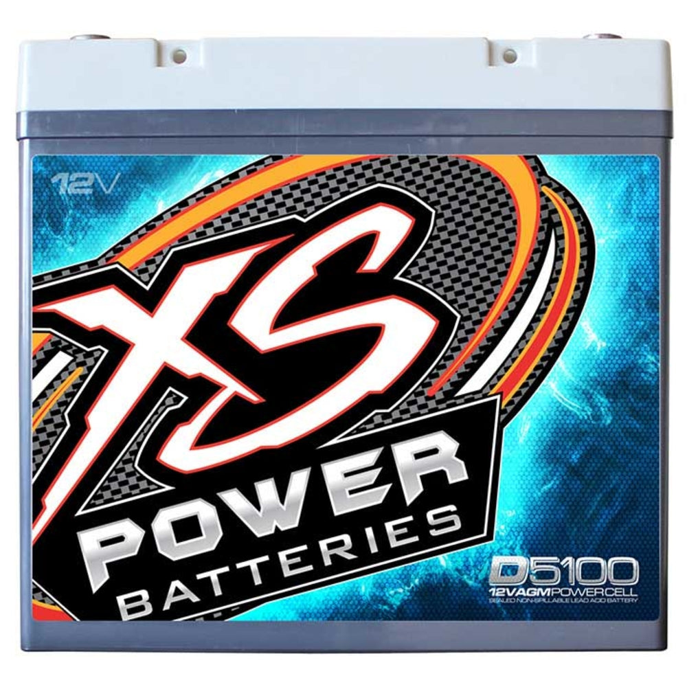 Xs Power D5100 2000/3000W 12V Bci Group 51 Agm Battery 60Ah