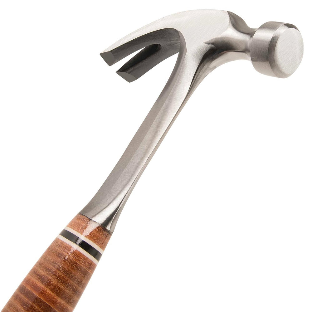 Estwing E20C 20oz. Claw Hammer - Smooth Face, Leather Handle