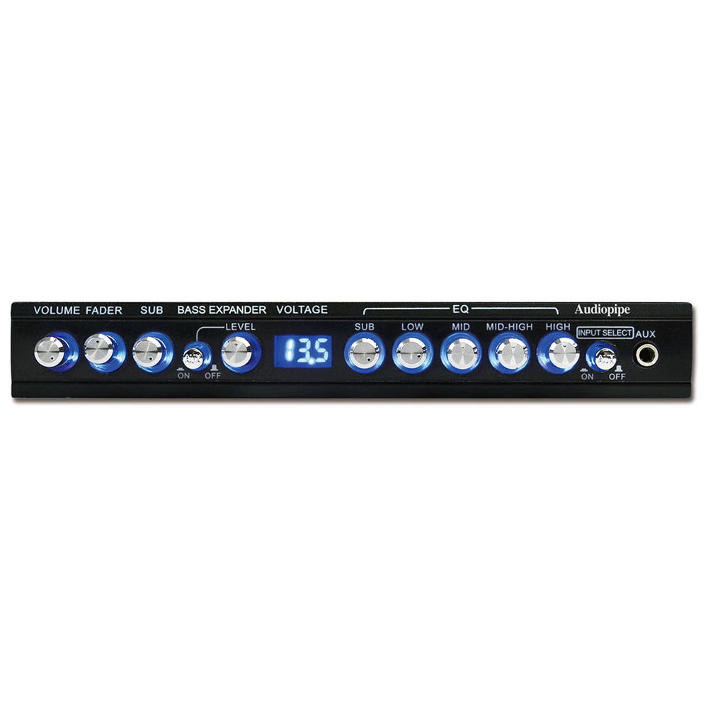 Audiopipe EQ-515DXP 5-Band Graphic Equalizer 9V Line Driver Image 1