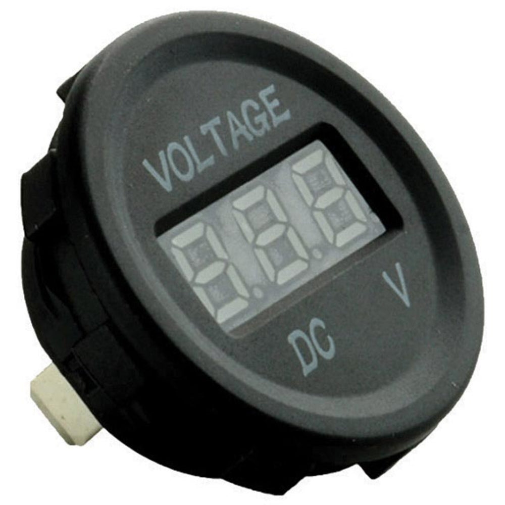 Nippon Is-Ld-Dvs-12 Digital Voltmeter Socket Blue Led Display