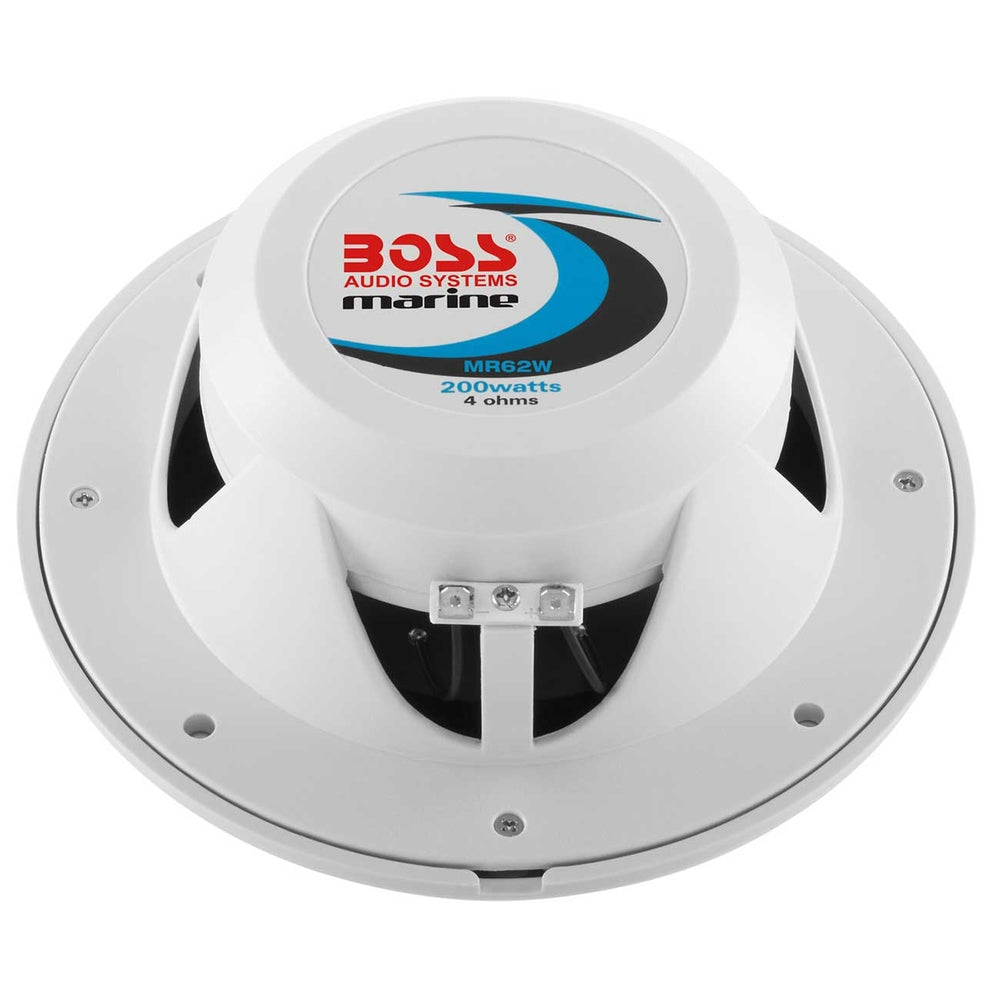 6-1/2&quot; WEATHERPROOF 2-WAY MARINE FULL RANGE SPEAKER (BOSS AUDIO)