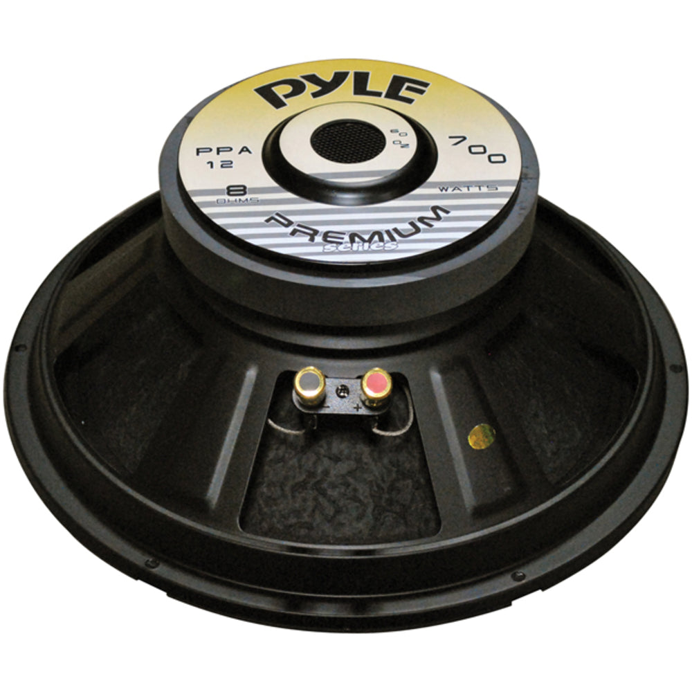 Pyle PPA12 subwoofer 200 W Passive subwoofer Black