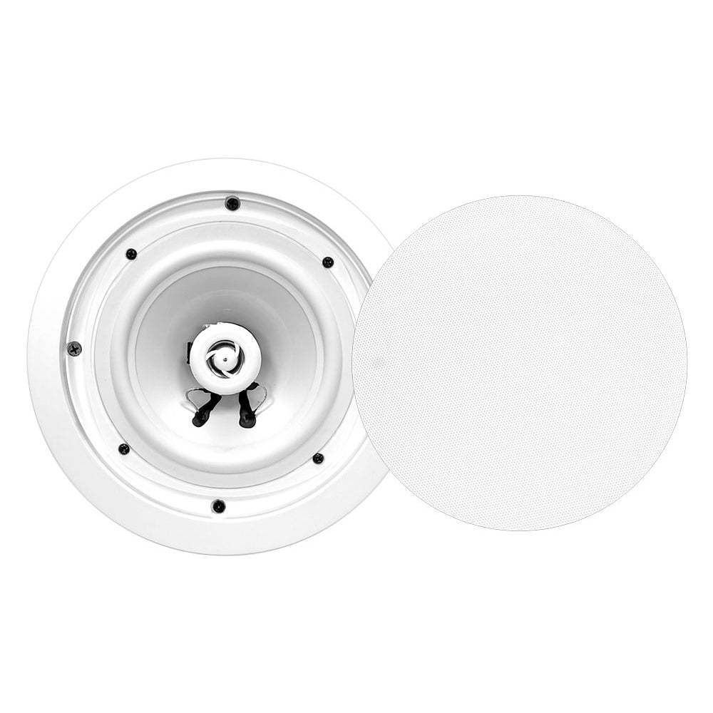 Pyle PWRC81 8" In-Ceiling Speaker Pair, Waterproof, 400Watt