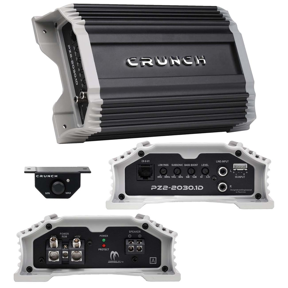 Crunch Pz2-2030.1D Monoblock Amplifier 2000 Watts Image 1