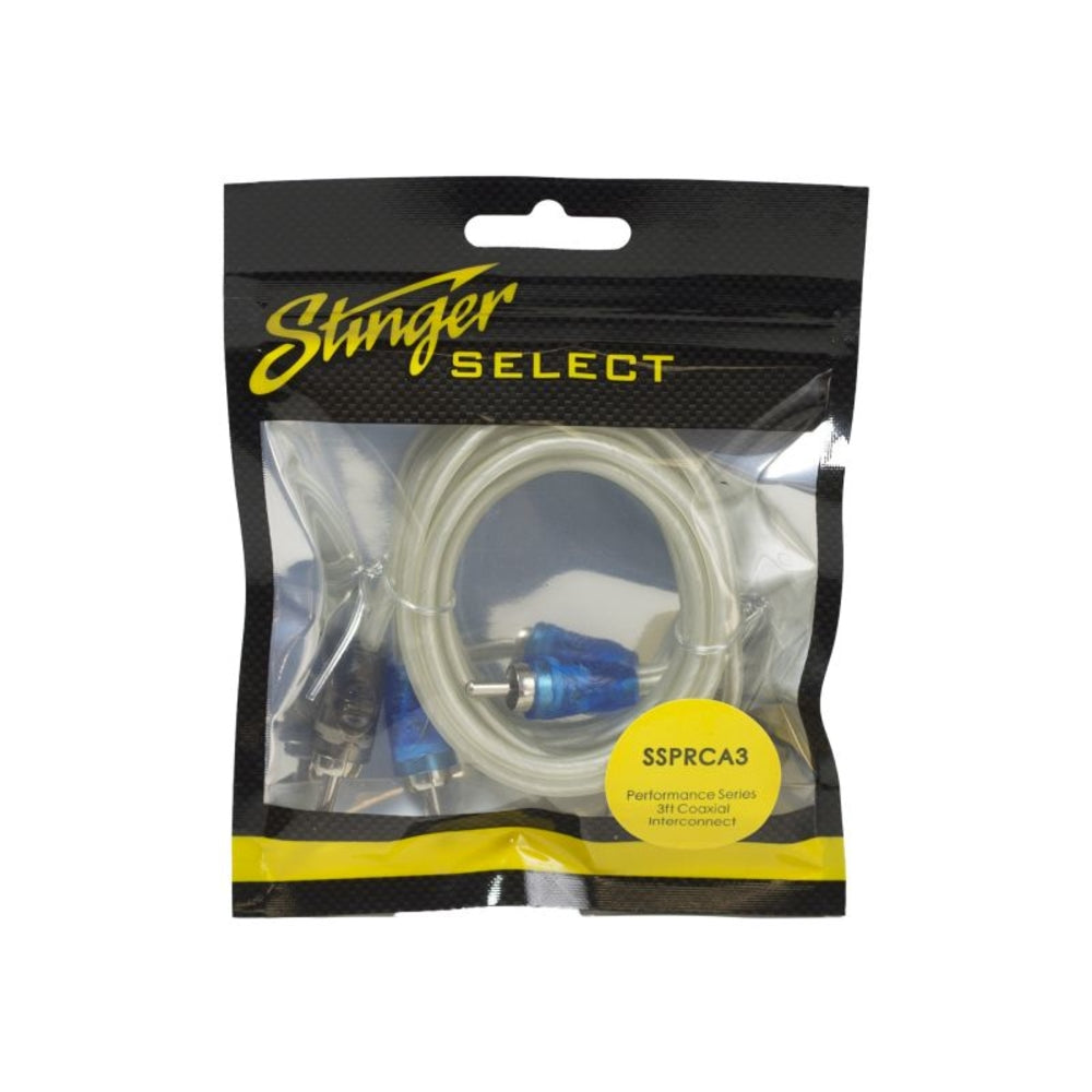 Stinger Ssprca3 Coaxial RCA Cable - 3FT Length