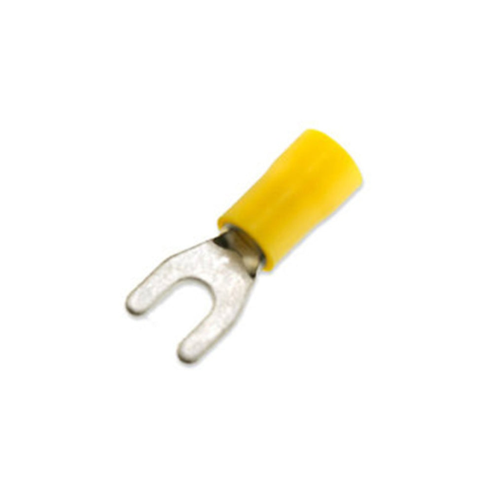 Xscorpion ST8Y Spade Terminals 8 10-12 Ga. Yellow Image 1