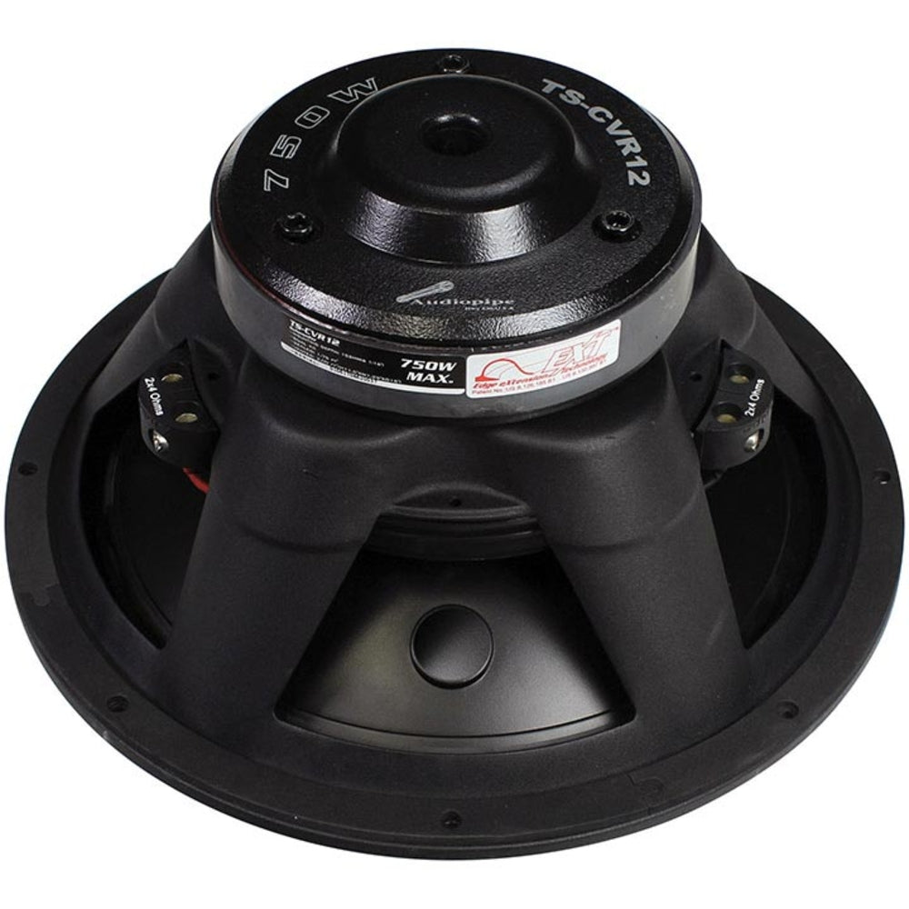 Audiopipe TSCVR12 12" Subwoofer 750W Max DVC 4 Ohms PP Cone Image 1