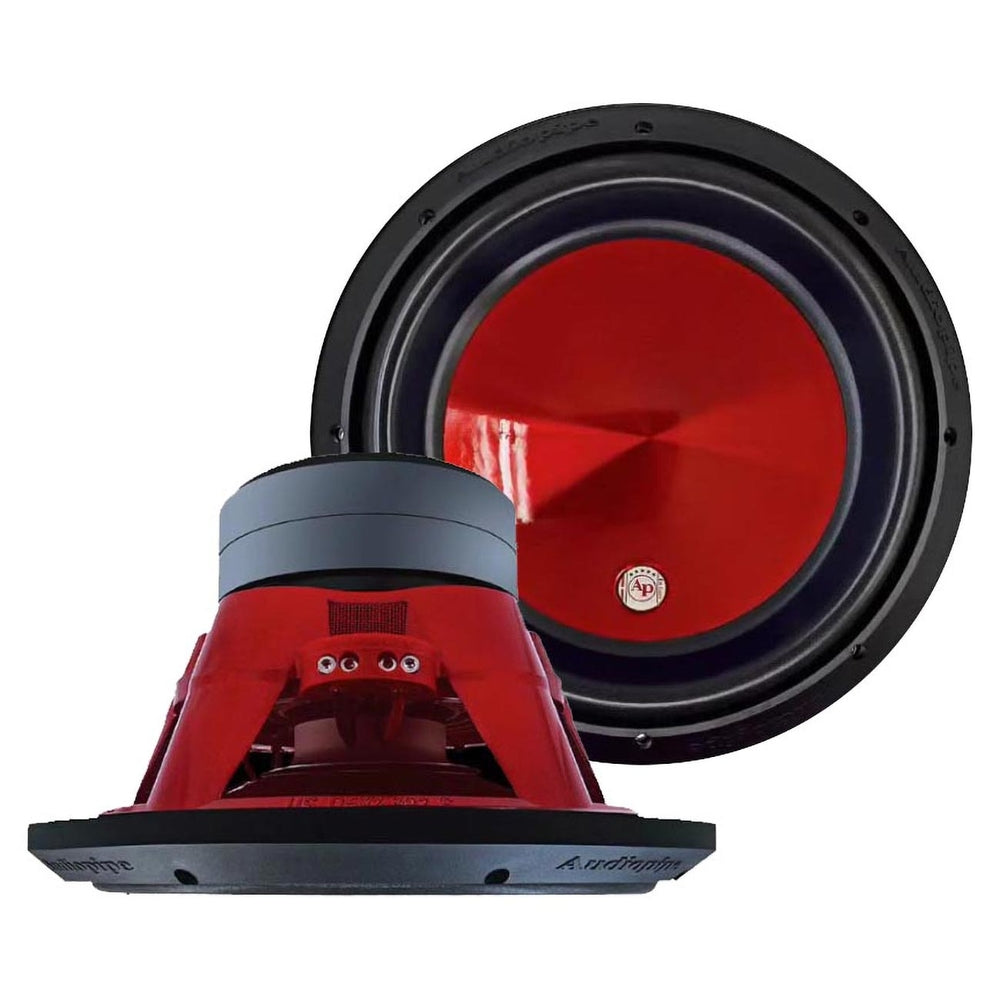 Audiopipe Txxapd12Rd 12" Red Eye Candy DVC Woofer Image 1