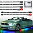 Xkglow Xk041007 Led Underbody Accent Light Kit 4 12" And 8 24" Tubes