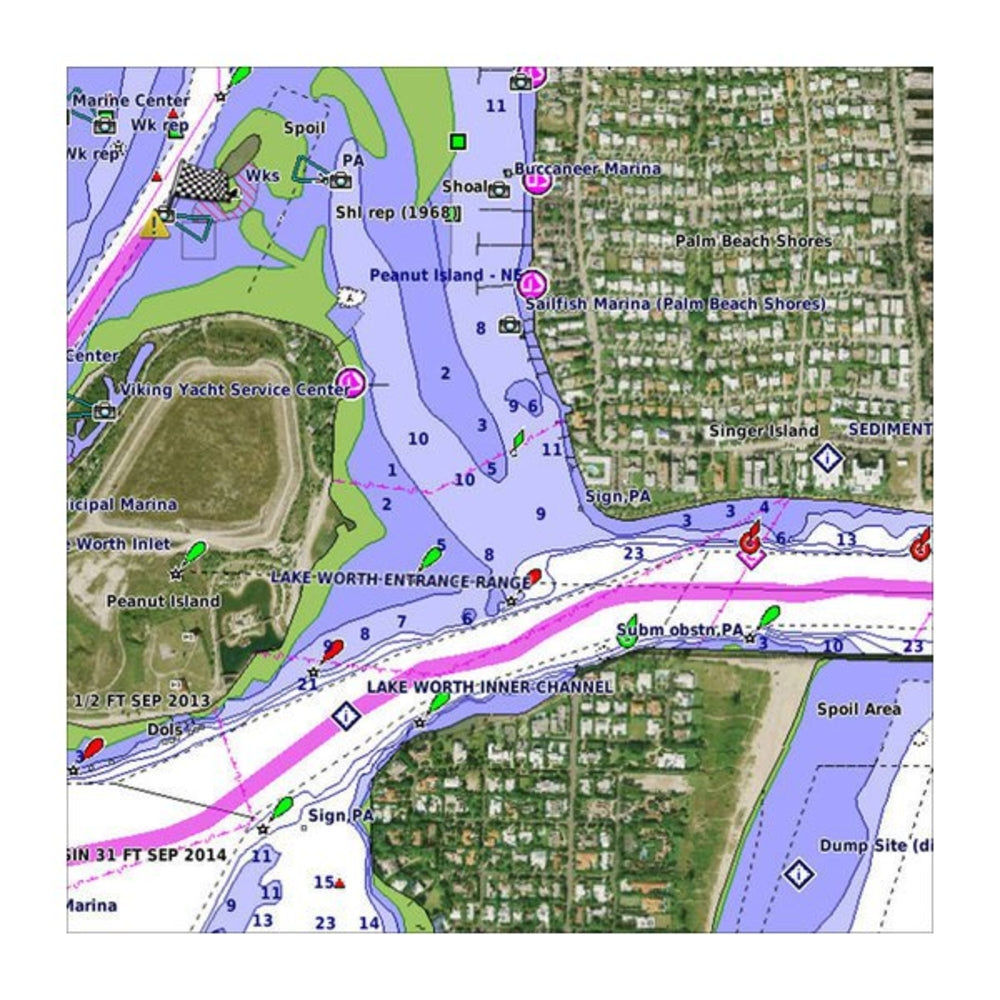 Garmin 010-C0810-00 Bluechart G3 Vision Hd Veu466S Golfe Du Lion To San Remo Image 1