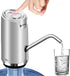 classic flow water dispenser in use - silver